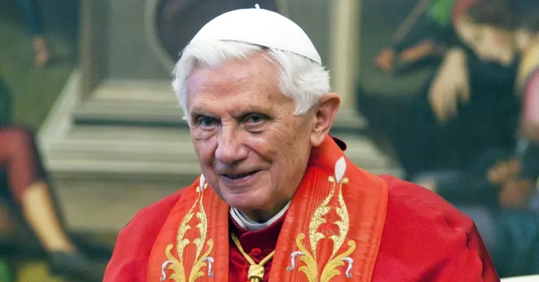 Pope Emeritus Benedict in stable condition and participates in Mass
