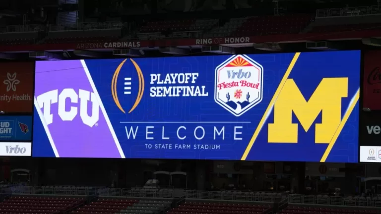 Michigan-TCU – Sights, scene from College Football Playoff – ESPN