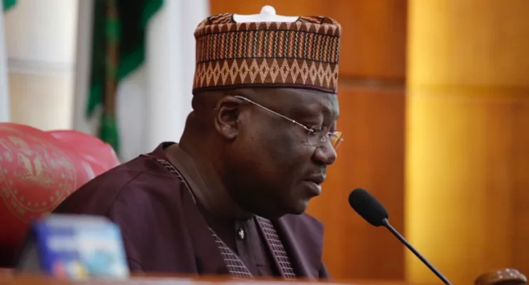 Lawan reaffirms National Assembly’s commitment to credible elections in 2023
