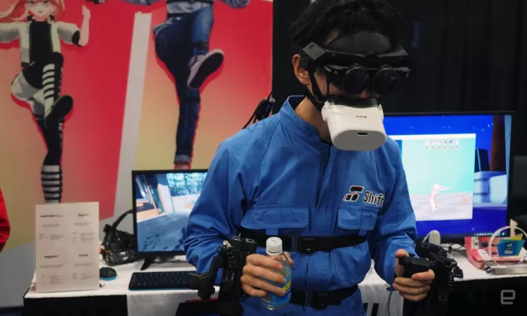 Shiftall launches a high end SteamVR headset and an affordable body tracker for VTubers