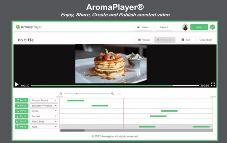 Aromajoin brings scents to match the mood of videos with AromaPlayer