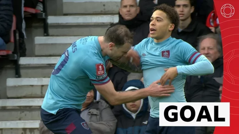 FA Cup: AFC Bournemouth v Burnley: ‘Super finish’ from Burnley’s Manuel Benson