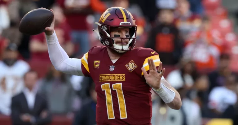 Commanders GM: WAS Won’t ‘Rule Out’ Adding Veteran QB After Carson Wentz’s Struggles