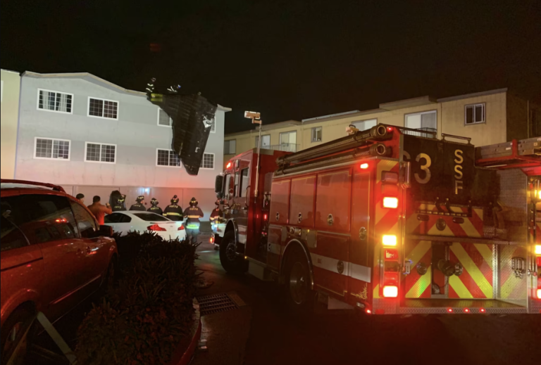 California storm rips roof off apartment building in South San Francisco