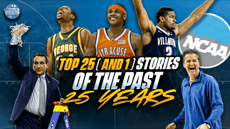 The Top 25 (And 1) biggest stories in men’s college basketball since 2000