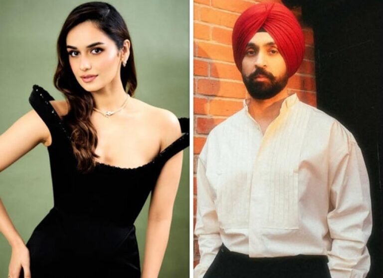 Manushi Chhillar teams up with Diljit Dosanjh for “sexy dance” number ‘Kufar’, teaser out! Watch