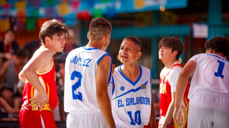 Competition and sportsmanship on display at the Special Olympics Unified 3×3 Basketball World Cup