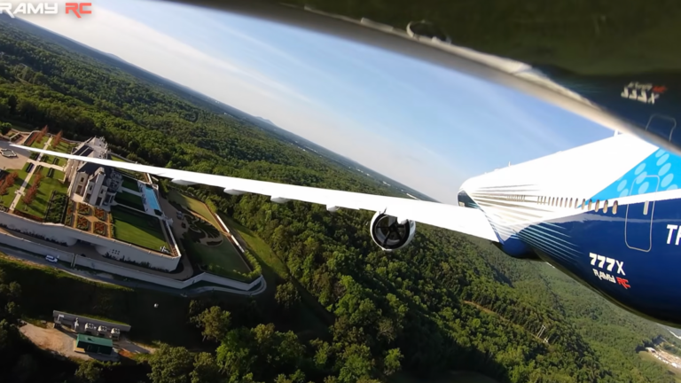 The world’s largest RC Boeing 777-9X takes flight