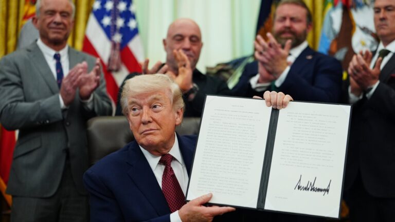 Trump signs order fast tracking review of psychedelics for mental health disorders