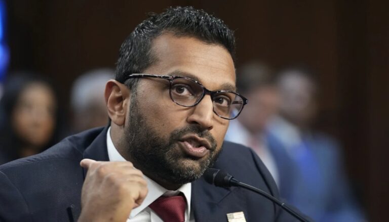 Kash Patel sues The Atlantic for $250mn over report alleging misconduct and excessive drinking